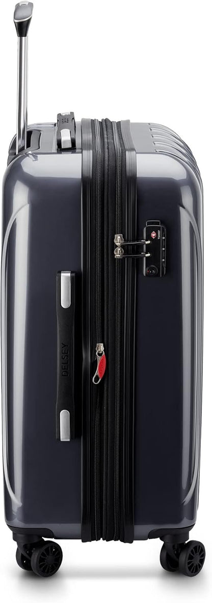 Delsey Helium Aero Carry-On Spinner Trolley, Titanium, One Size
