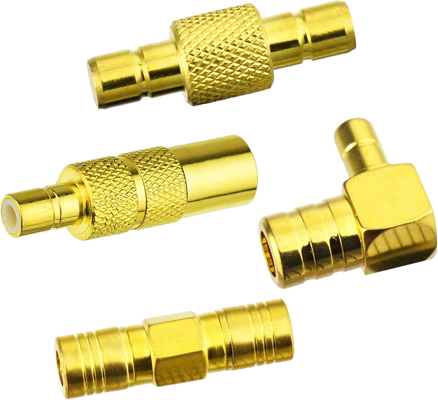 Bingfu SMB Female to Male Adapter Converter Connector 4 Kit Adapter DAB Car Antenna for Dab+ Radio