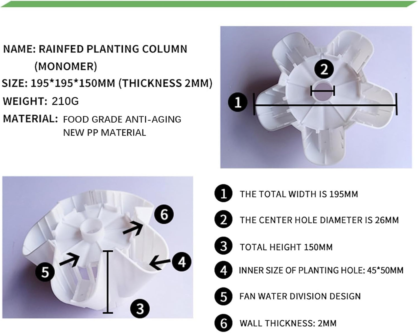 FXNFXLA Hydroponic Vertical Tower Grow System, 8/10/12 Layers, Kit for Growing Vegetables, Herbs and Fruit in Balcony