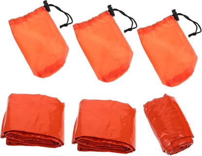LAPYAPPE Compact Warm Sleeping Portable Shelter Thermal Survival Camping Tent Bivy Sack Blanket for Outdoor Hiking Gear