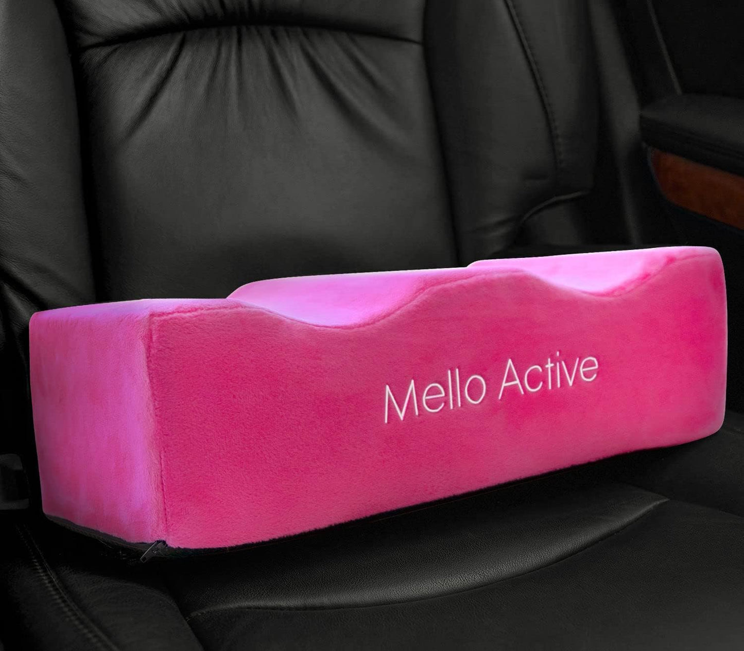 Mello Active BBL Pillow for Post-Surgery Recovery – Doctor-Recommended, Firm & Lightweight Cushion for Quick Healing – Portable Support for Car, Office & Home – Ultimate Comfort & Stability Pink