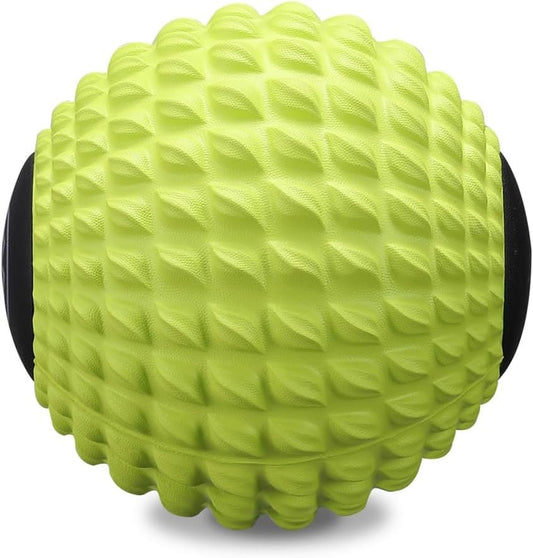 MURLIEN Massage Roller Ball, Deep Tissue Massager for Myofascial Release, Mobility Ball for Exercise and Workout Recovery, Alleviating Neck, Back, Legs, Foot or Muscle Tension - Green, 8cm / 3.15in