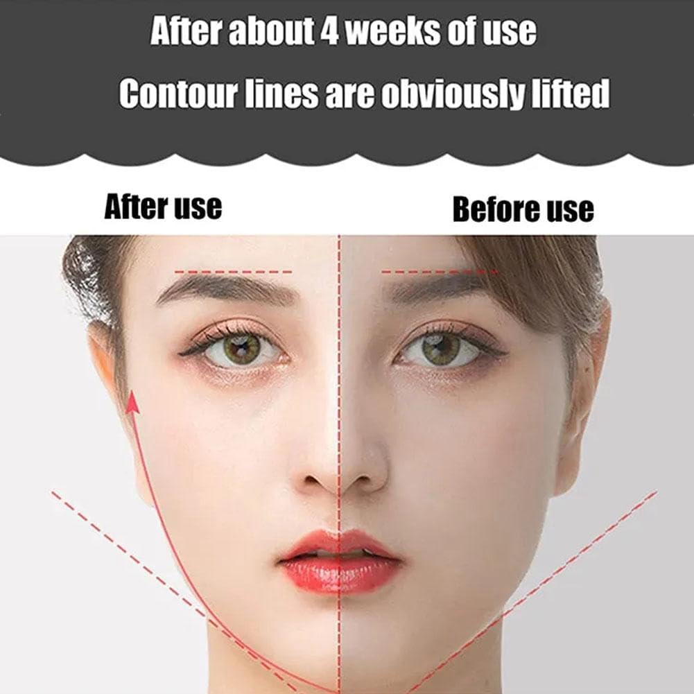 domoi Face Massager Roller Y Shape Face Lifting Device Double Chin Remover Face Care Skin Care Tools (Pink) Easy Install Easy to Use