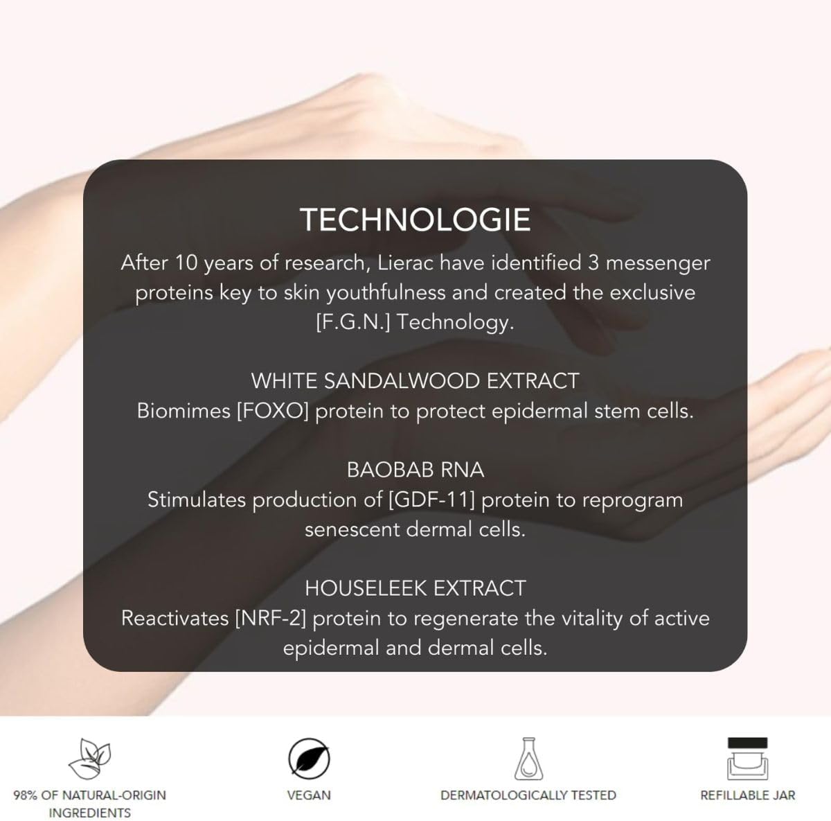 Lierac Premium Soyeuse Refill, Anti-Aging Face Cream, Smoothing Moisturizing with Hyaluronic Acid and Niacinamide, for Normal and Combination Skin, Size 50 ml