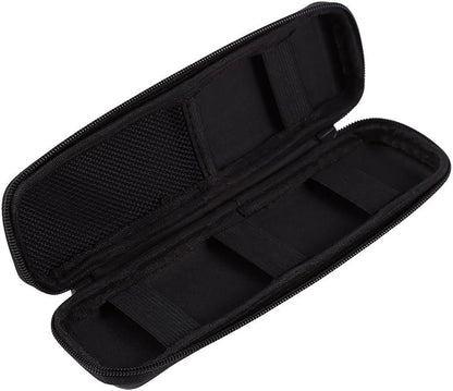 1 Piece Portable Electronic Cigarette Bag with Pen and Pencil Case in Elegant Black EVA Shell Design, a Holder for Stationery Case