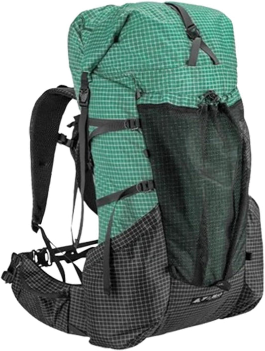 3F UL GEAR Ultralight Backpack Frame YUE 45+10L Outdoor Hiking Camping Lightweight Travel Trekking Rucksack Men Woman, Uhmwpe Green, Rucksack Backpacks