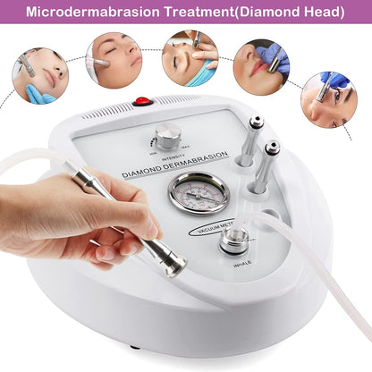 Diamond Microdermabrasion Machine, Yofuly 65-68cmHg Suction Power Professional Dermabrasion, Home Use Facial Skin Care Equipment