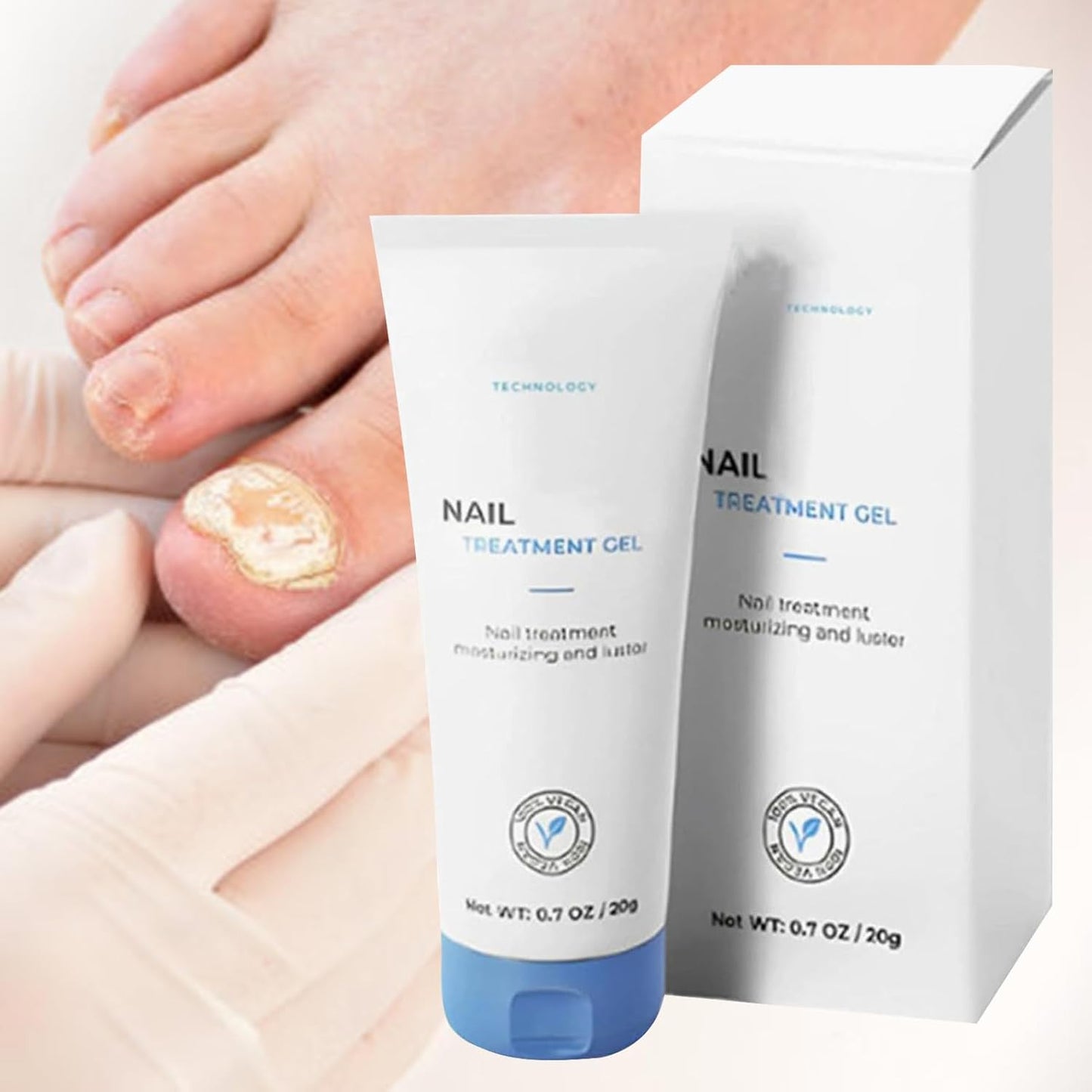 Nail Strengthener Gel Deep Nutriishing Toenail Trattamenti, 30 ml Moisturizing Nail Care, Idratazione Formula, Quick Absorption for Women, Seniors, Men, Post-Workout, Travel, Home