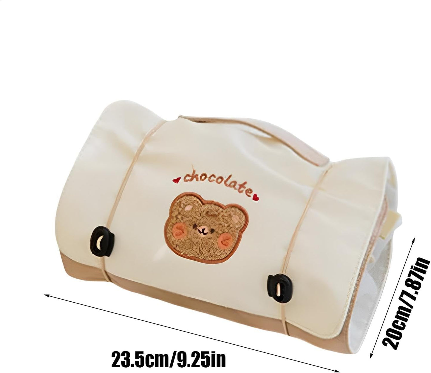 4 in 1 Makeup Bag, Roll Up Makeup Bag, Detachable Travel Bag, Foldable Makeup Travel Toiletry and Eup Bags with Foldable Design, Ideal for Organizing Your Beauty and Hygiene Essentials,