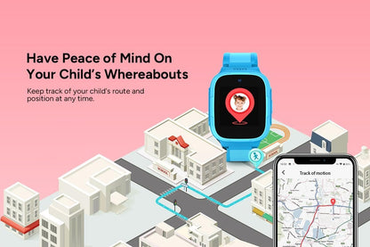 Kogan Kids 4G GPS Smart Watch with Video Calling (Blue) - KAKID4GWTBA