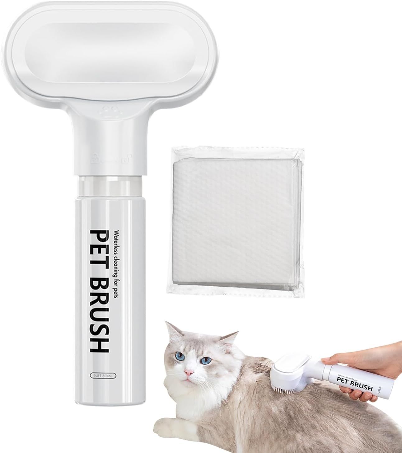 Soap Dispenser Tool, Massage Comb, 20 x 11 x 4 cm, Dog Washing Brush, Portable Short Long Hair, Gentle Grooming Scrubber for Puppies, Cats, Easy-Clean Pet Care Accessory