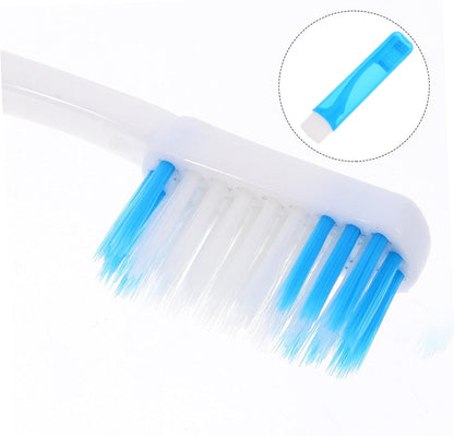 OATIPHO 2pcs Folding Travel Toothbrushes with Cover Compact Travel Toothbrush Kit for Camping Hiking Backpacking Gentle Cleaning Soft Hair Technology for Sensitive Gums