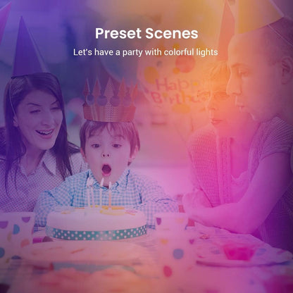 Broadlink Smart Light Bulb, 10W Dimmable RGB Color Changing Wi-Fi LED Smart Bulb E27 800lm, Works with Alexa, Google Home, Siri and IFTTT, No Hub Required, Multi-Color (LB27 R1)