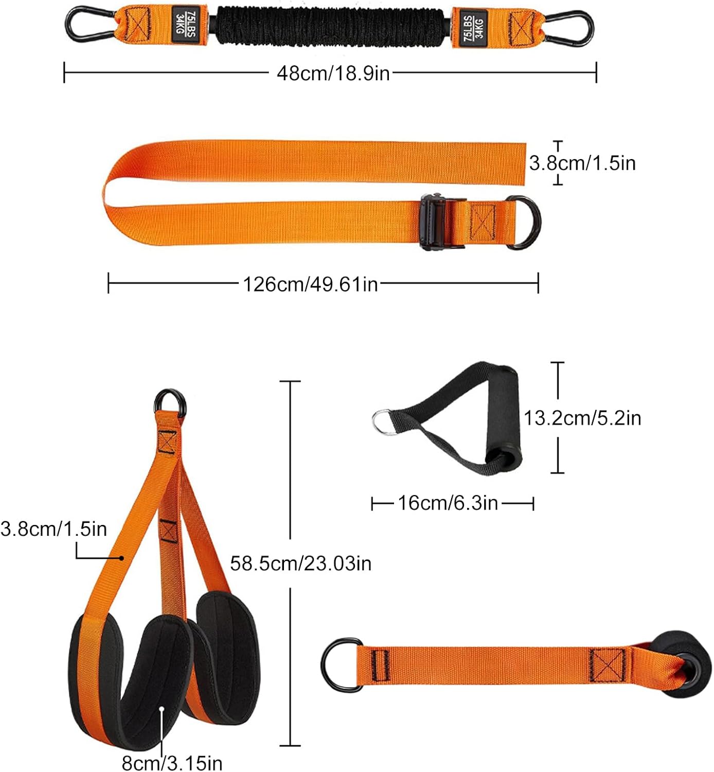 Pull Up Band, Workout Resistance Strap, Upper Body Trainer, Doorway Fitness Strap, Assisted Exercise Band, Adjustable Workout Gear, Strength Training Strap, Home Gym Tool