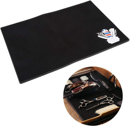Hairdressing Non-Slip Mat Hairdressing Tool Mat Hairdressing Mat Prevent Hair Tools from Slipping and Breaking for Hairdresser by