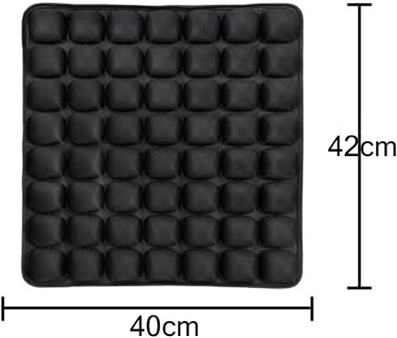Sondur Travel Cushion, 2025 New 3D Self-Inflatable Air Cell Seat Cushion for Pressure Relief & Long Flights, Portable Cushion for Car Seat, Airplane, Wheelchair, Office Chairs(Black)