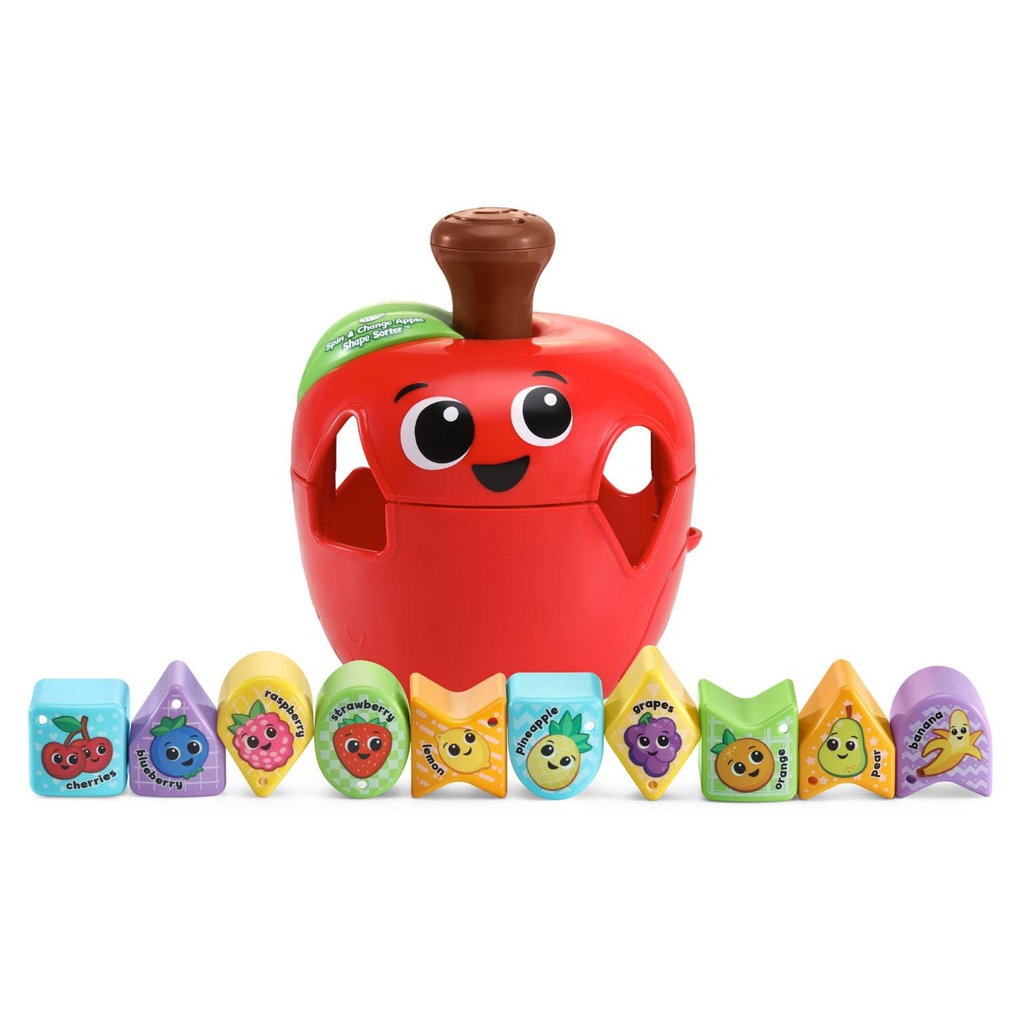 LeapFrog Spin and Change Apple Shape Sorter (English Version)
