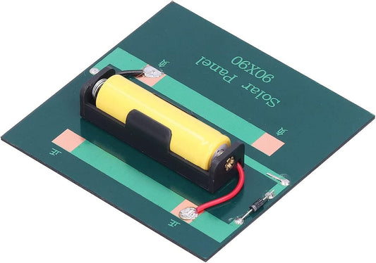 Solar Panel Charger, Solar Charging Board Cell Charging Board 1W DC2V for 1.2V AA Batteries Power Supply for Outdoor Use