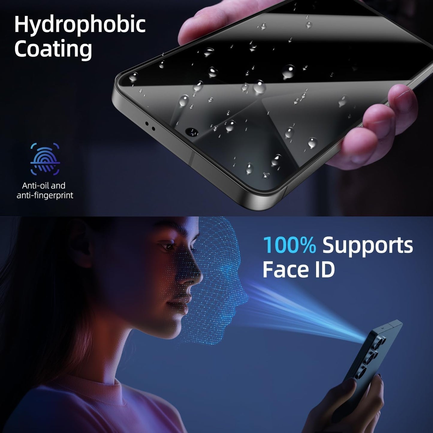 X-it for S25 Ultra Screen Protector [Non-Glass] Auto Alignment, Bubble-Free, Fingerprint ID Support,Case Friendly