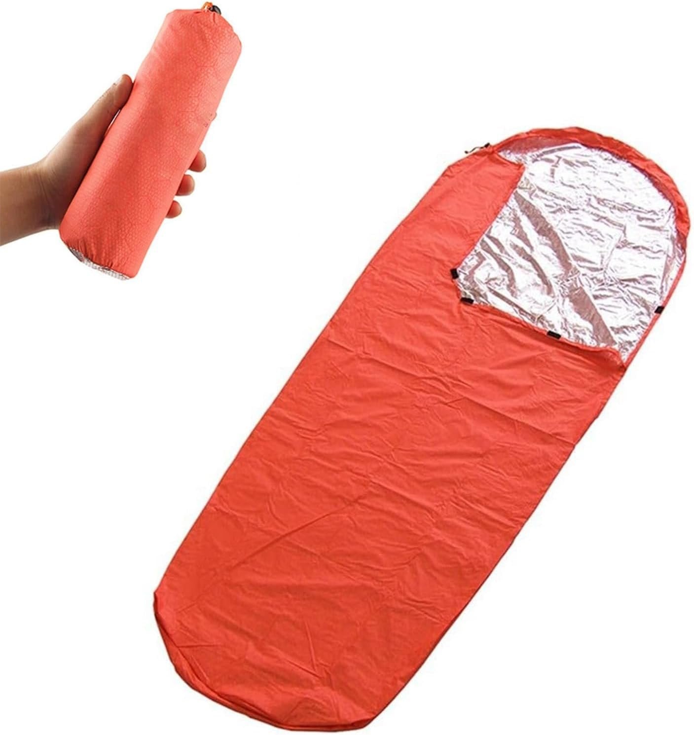 HUANGGG Emergencies Bivvy Bag Thermal Survival Sleeping Bag Warm Tube Tent Survival Bivvy Bag Emergencies Blanket