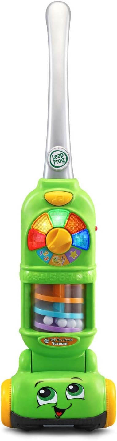 LeapFrog Pick Up and Count Vacuum, Green