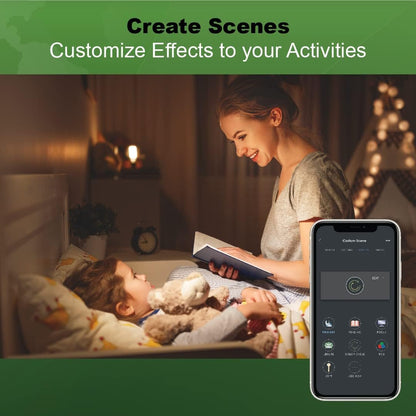 Good Earth Lighting 24in Smart Direct Wire LED Flat Panel Ceiling Light Fixture in Brushed Nickel, 4000 Lumens Wi-Fi & Bluetooth Capable, Fully Selectable White Light Settings from 2700K to 6500K