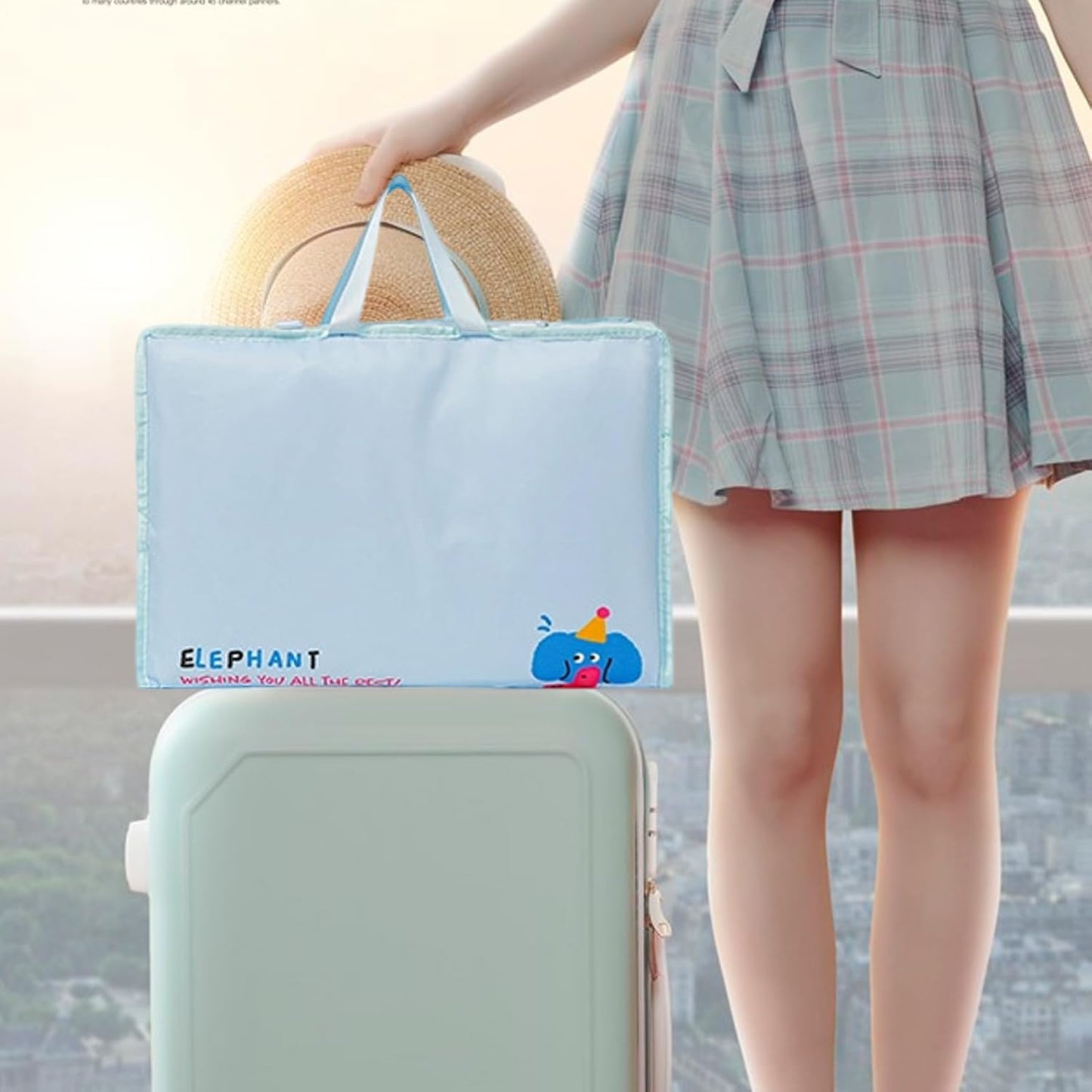 Underwear Bag for Travel,Lingerie Bag for Travel - Moving Packing Case, Foldable Organization Pouch for Closet Dorm Hotel Daily Use