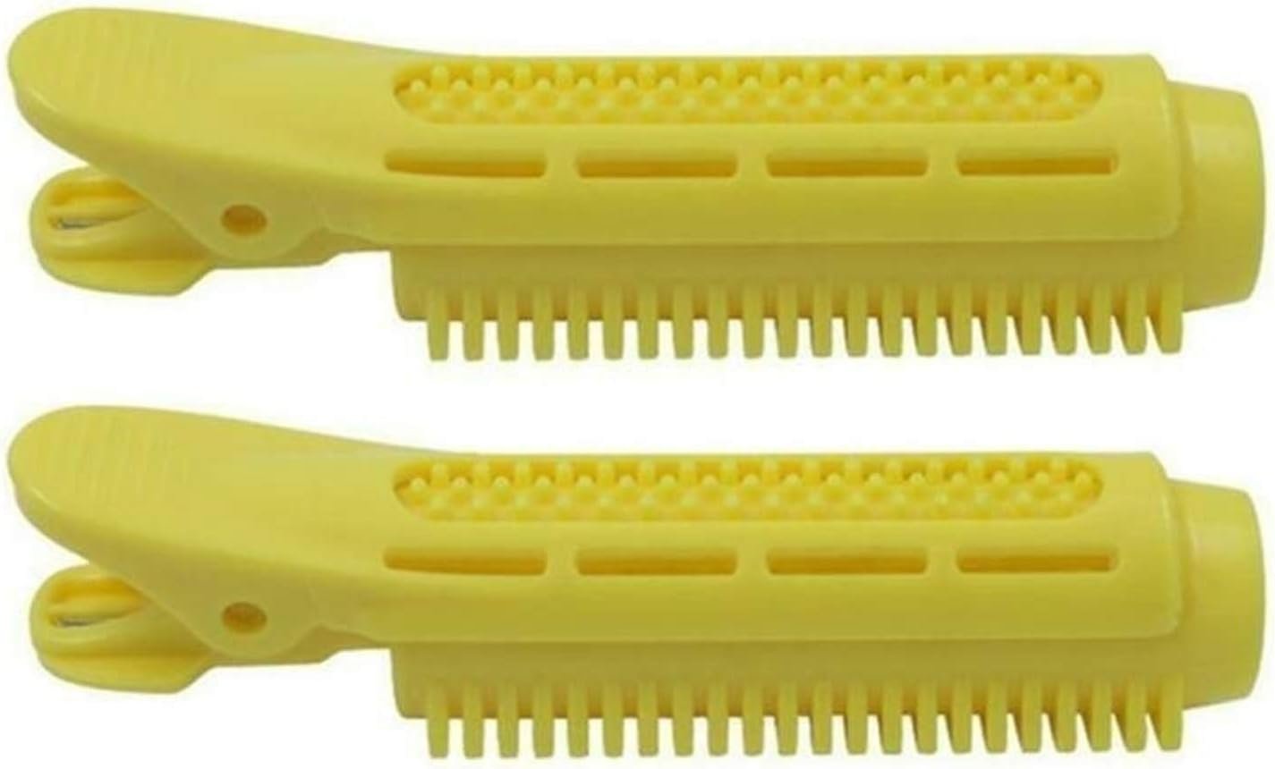 Bigodini,Heatless Hair Curler Le radici dei bigodini rulli dei capelli dell'onda Formers volumizzante Fluffy clip che designa attrezzo 8pcs Cura dei capelli (Size : 8PCS Yellow)
