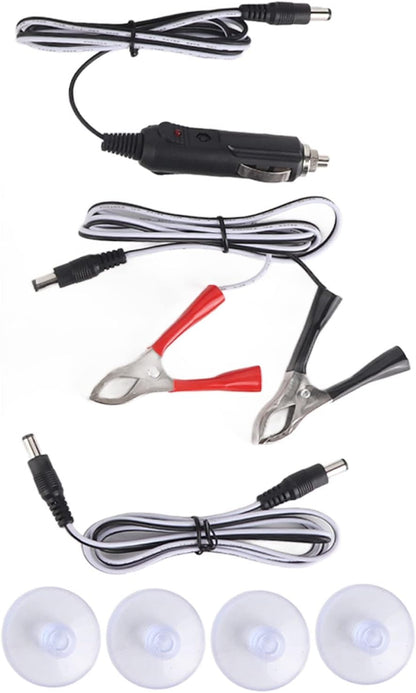 50W 12V/24V Solar Panel Kit, Monocrystalline Solar Panel Starter Kit with 30A Solar Charge Controller & Solar Cables for Home, RV, Boat, Marine, Caravan, Camper, Off Grid System