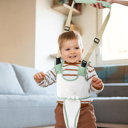 Baby Walking Safety Harness, Toddler Assistant Trainer Belt, 10.63 x 19.69 Inch, Adjustable with Strap Holder, Comfortable Padded Walker Tool, Balance Aid for Boy Girl Learning to Walk