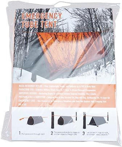 Wilitto Emergency Tent Portable Thermal Blanket Lifesaving Camping Equipment for Emergency Situations Portable Emergency Shelter Orange C