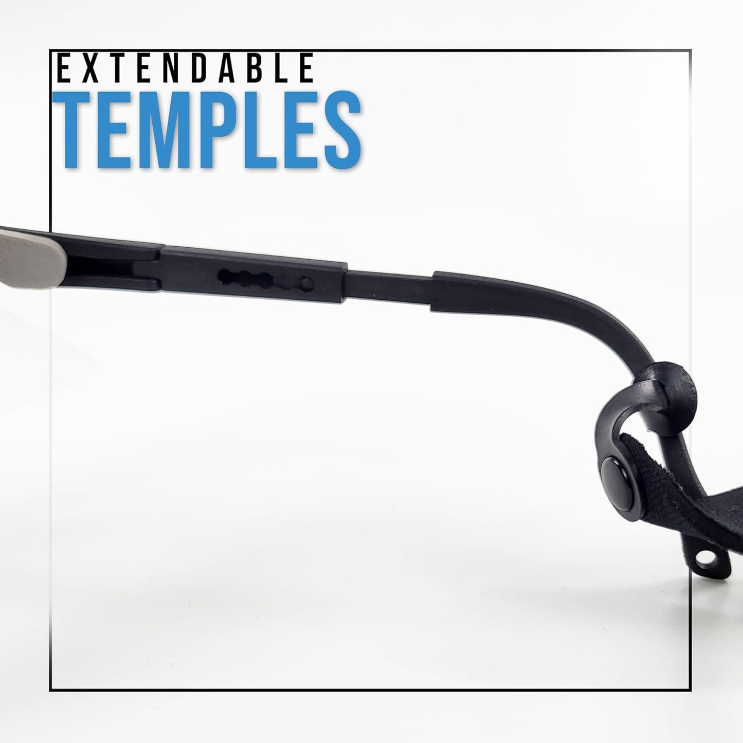 Going One Sports Safety Glasses - Raquet Sports Protective Eyewear, Eye Protection Goggles for Pickleball, Racquetball, Squash, Basketball; with Strap and Padded Frame, for Men and Women