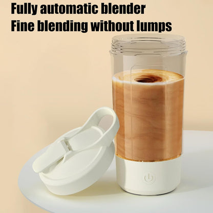 ETUCYNG Protein Shaker Bottle - 450ml Rechargeable Drink Shaker - Single-Touch Operating Bottle For Gym Hydration, Bodybuilding Nutrition, Outdoor Sports
