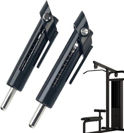 Drop Set Pins Gym | Heavy-Duty Steel Fitness Weight Stack Pins Home Gym Replacement Parts,Sturdy Exercise Machine Parts Drop Set Pins for Strength Training Equipment