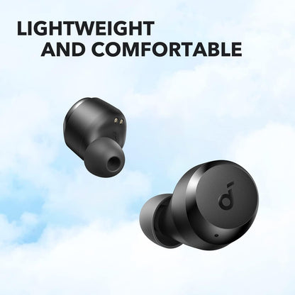 soundcore by Anker A20i True Wireless Earbuds, Bluetooth 5.3, soundcore App, Customized Sound, 28H Long Playtime, Water-Resistant, 2 Mics for AI Clear Calls, Single Earbud Mode, Portable Design