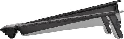 Thermaltake Massive A23 Steel Mesh Panel Single 120mm Fan 10"-16" Laptop Notebook Cooling Pad CL-N013-PL12BL-A, Black