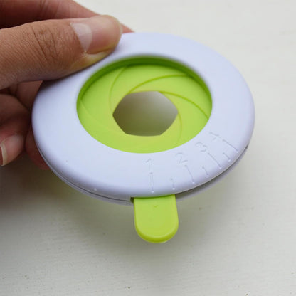 Pasta Measuring Tool, Adjustable Spaghetti Measuring Device, Pasta Portion Control Gadgets for Kitchen, 1-4 Portions, Measuring Tool for Ordinary Noodles Pochy