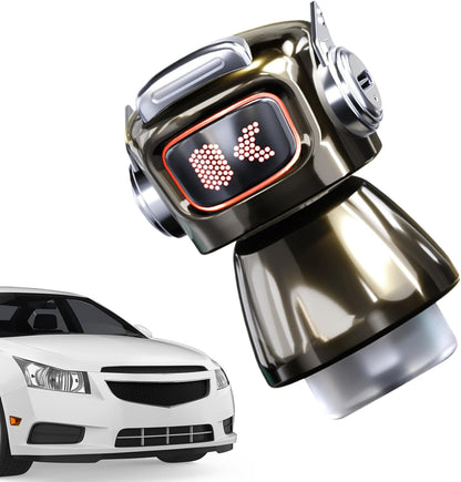 Ceprznvey Robot Car Vent Scent, aria condizionata clip freshener, 4 modalità veicolo perfume forniture decorazione interna fragranza per uffici domestici SUVs Trucks