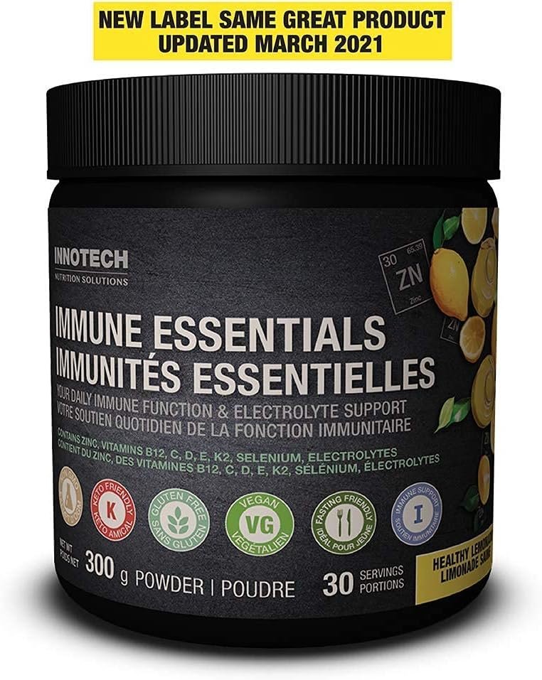 Innotech Nutrition Solutions Immune Essentials, 300 gram, white