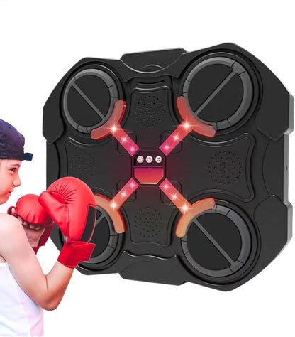 Music Boxing Machine, LED Touch Screen Boxing Target, Wireless Boxing Equipment, Smart Boxing Workout Gear, Adjustable Punching Target, Home Gym Boxing Machine, Office Fitness Equipment