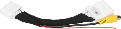24 Pin Rear View Camera Adapter, Rearview Camera Connection Cable for RCA Adapter Suitable for Renault