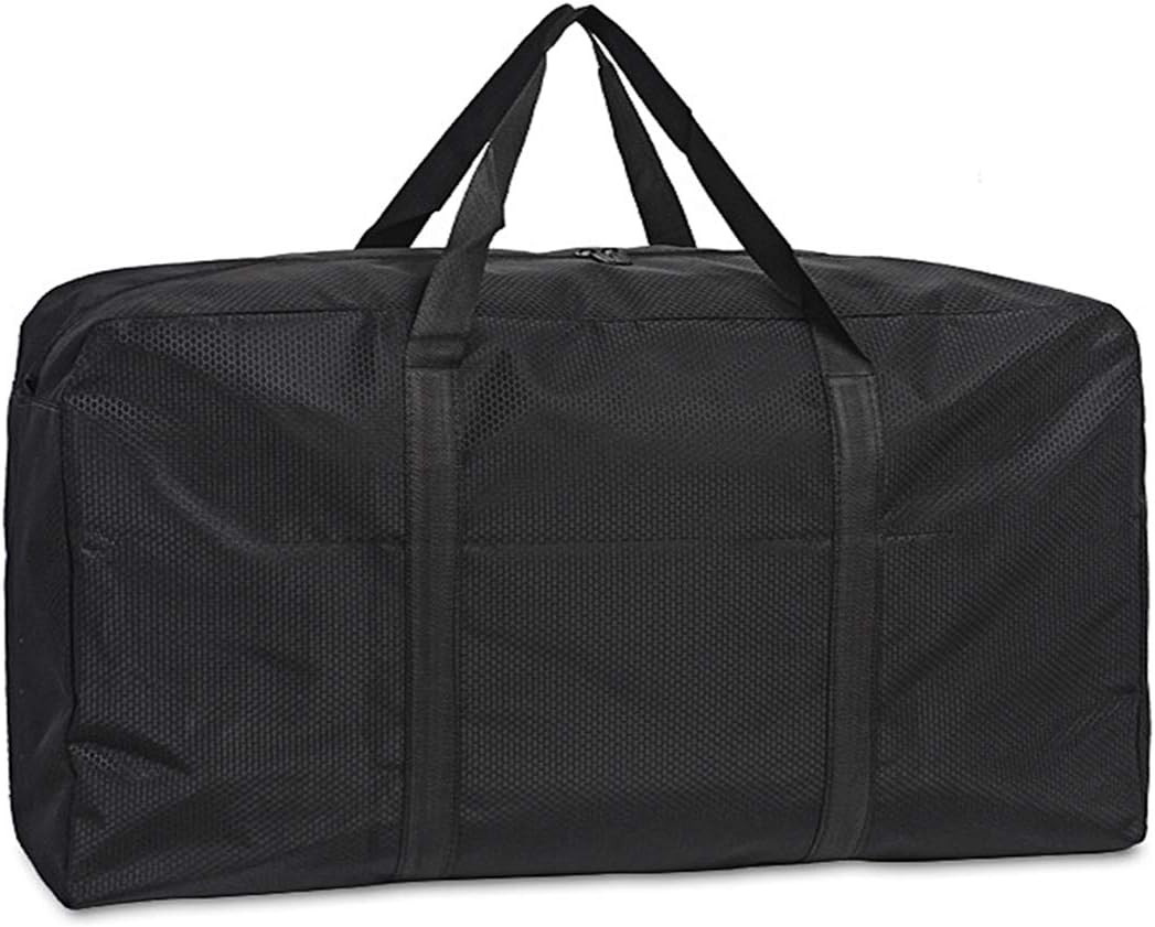 Extra Large Storage Bag for Bedding, Quilts, Pillows, Blankets, Clothes, Waterproof, Oversize, Carry Bag with 2 Handles, Foldable Travel Bag for Home