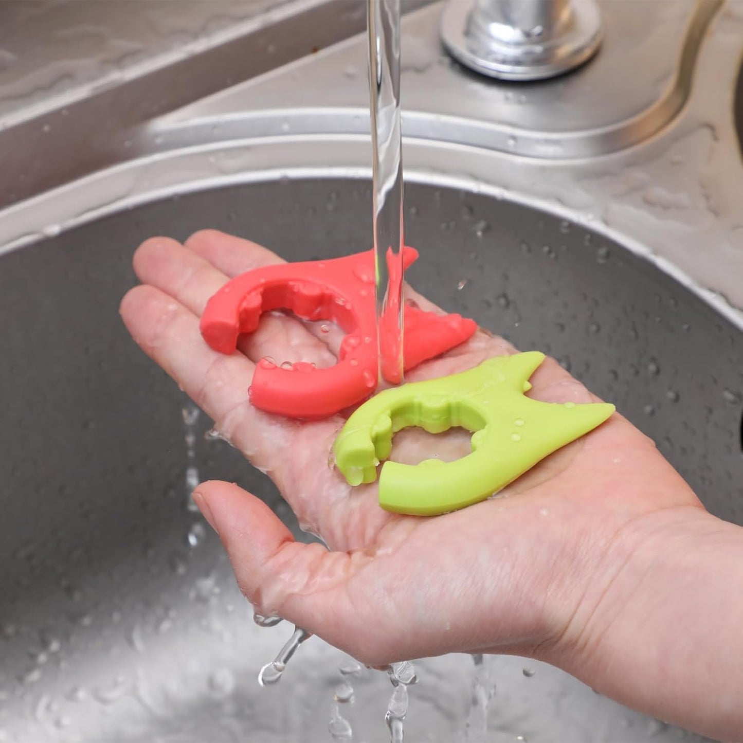 Cobee 2 Silicone Spoon Rest for Cooking - Non-Slip, Heat Resistant for Kitchen Utensils, Mini Stoves, Spatula - Cute Gadgets and Accessories