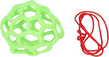 Goat Feeder Ball, Hanging Feeding Toy Lightweight Multifunctional for Home (Green)