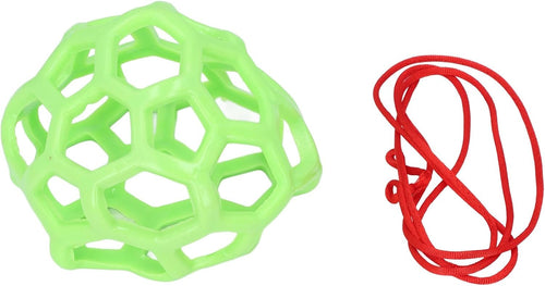 Goat Feeder Ball, Hanging Feeding Toy Lightweight Multifunctional for Home (Green)