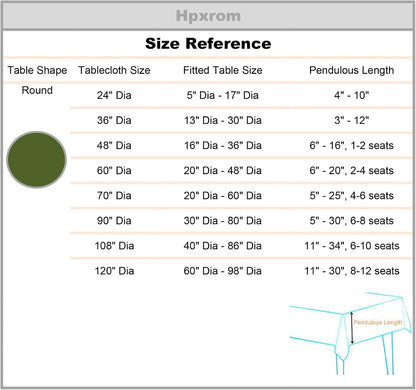 Hpxrom Round Lattice Small Tablecloth Cotton Linen Light Brown Dust-Proof Washable Boho Embroidery Table Cover Rustic Table Cloth for Coffee Party Kitchen Dining Tabletop Decoration 36 Inch