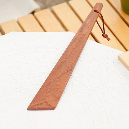 Wooden Turner,Wood Turners for Frying | Non-Scratch Cooking Flipper Tool, Kitchen Gadgets for Frying Pan and Wok