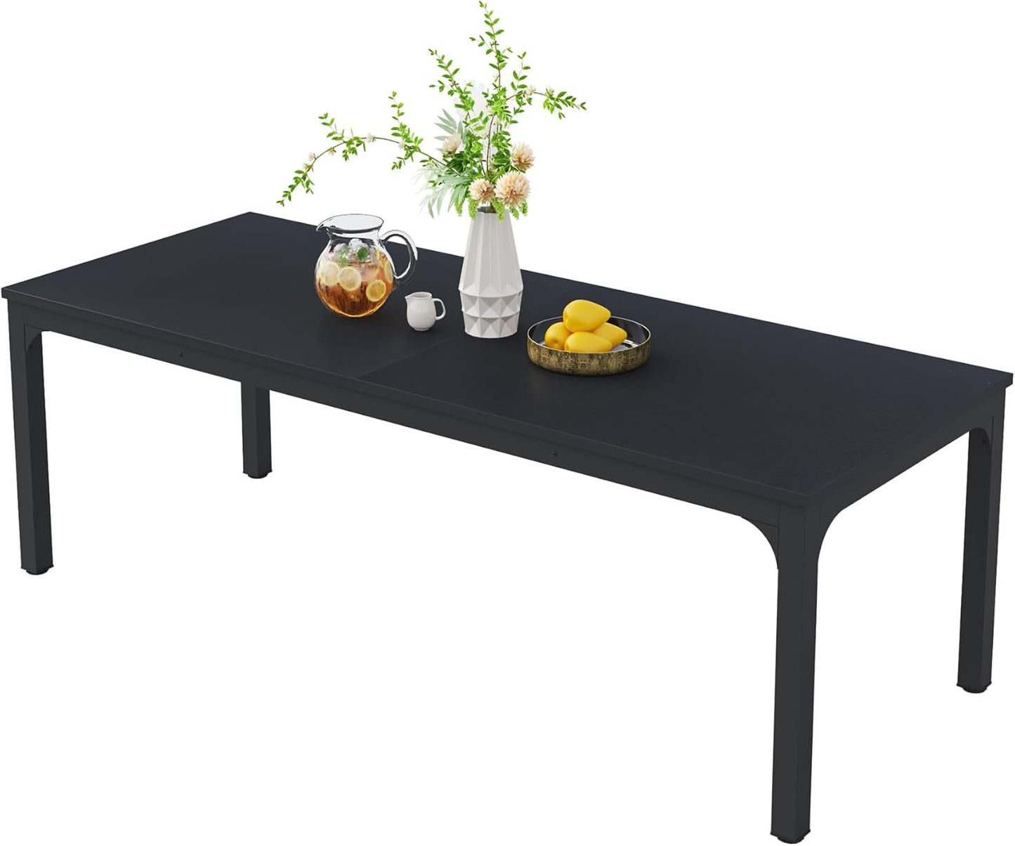 Tribesigns Dining Table for 6-8 Person, 78 inch Long Rectangular Kitchen Dining Table for Living Room and Dining Room, 78.7 x 27.5 x 29.5 Inches(Only Table)