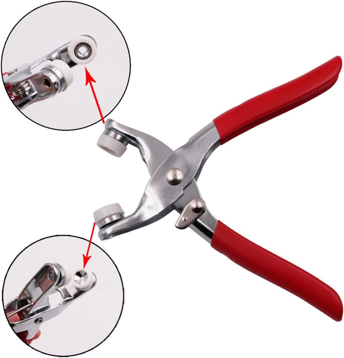 Generic Safety Eye Tool, Pliers, Snapper, Auxiliary Tool for Attaching Safety Eyes, Crochet Tools (1 Pc)