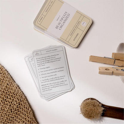 Beautifully Organized In 52 Weeks: A Home Organization Card Deck
